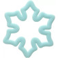 cortador copo nieve plastico