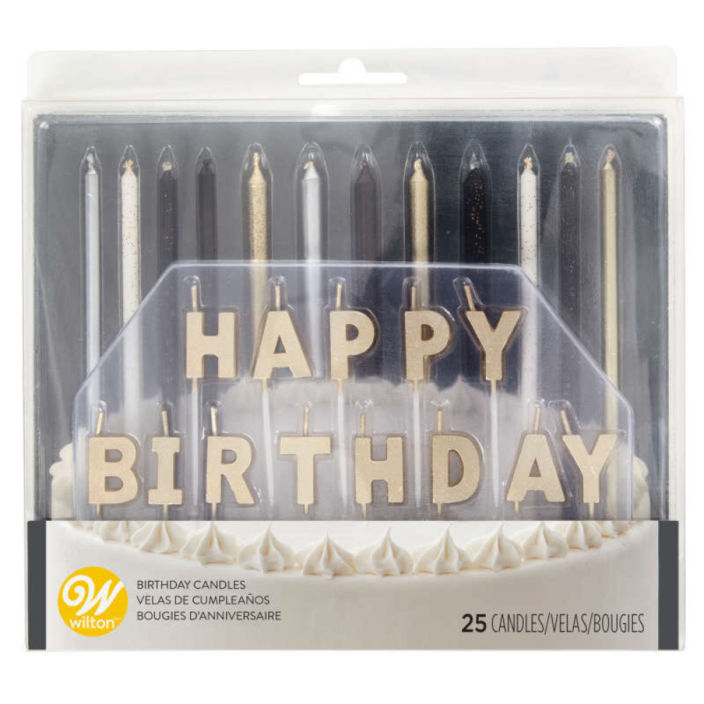 Juego velas delux HBD