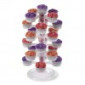 Soporte ajustable plastico para cupcakes