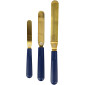 Juego espátulas azules x 3 pcs