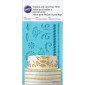 Molde damasco para fondant y pasta de goma