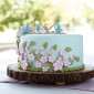 Molde fondant diseño naturaleza