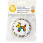 Capacillos perrito fiesta x 75 unidades