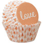 Capacillos love corazones x 100 und