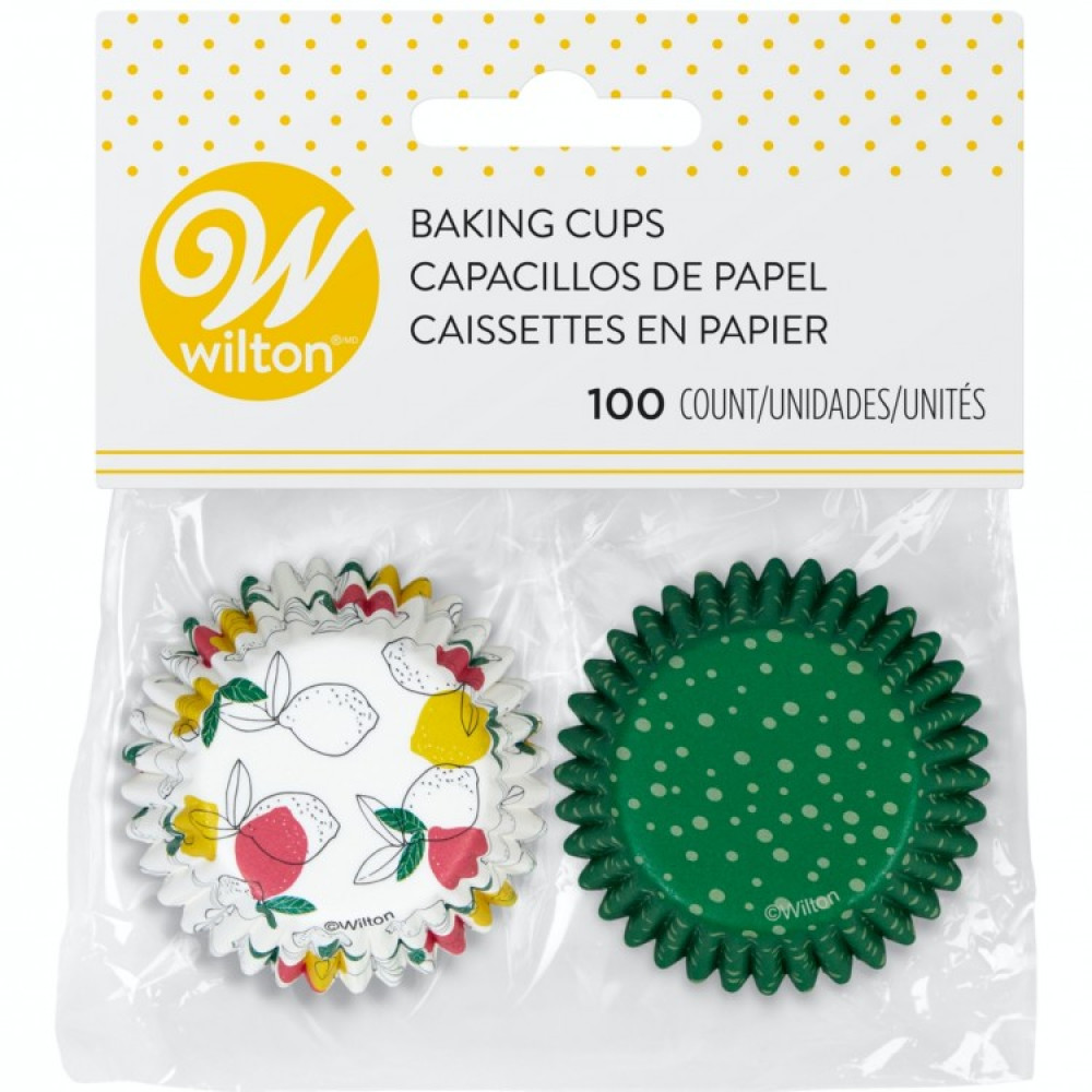 Capacillos mini frutas x 100 und
