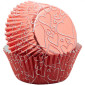 Capacillos rose gold hrt foil x 24 Und
