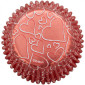 Capacillos rose gold hrt foil x 24 Und