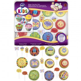 Kit capacillos y picks infantiles x 310 piezas