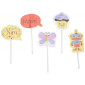 Kit capacillos y picks infantiles x 310 piezas