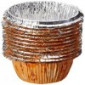 Capacillos floral naranja x 12 unidades