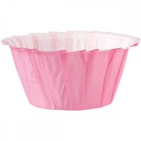 Capacillos canasta rosa claro x 24 unidades