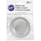 Capacillos plateados x 24 unidades
