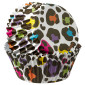 Capacillos ColorCups animal print colores x 36 unidades
