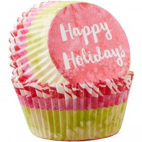 Capacillos happy holidays x 75 unidades