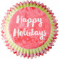 Capacillos happy holidays x 75 unidades