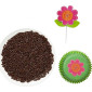 Kit cupcakes decoracion flores
