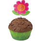 Kit cupcakes decoracion flores