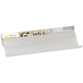 Papel siliconado 38 cm x 12.8 mts