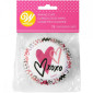 Capacillos san Valentín xoxo x 75 unidades  