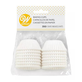 Capacillos mini blanco x 350 Und