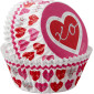 Combo cupcakes corazones x 24 pcs