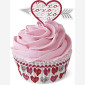 Combo cupcakes corazones x 24 pcs