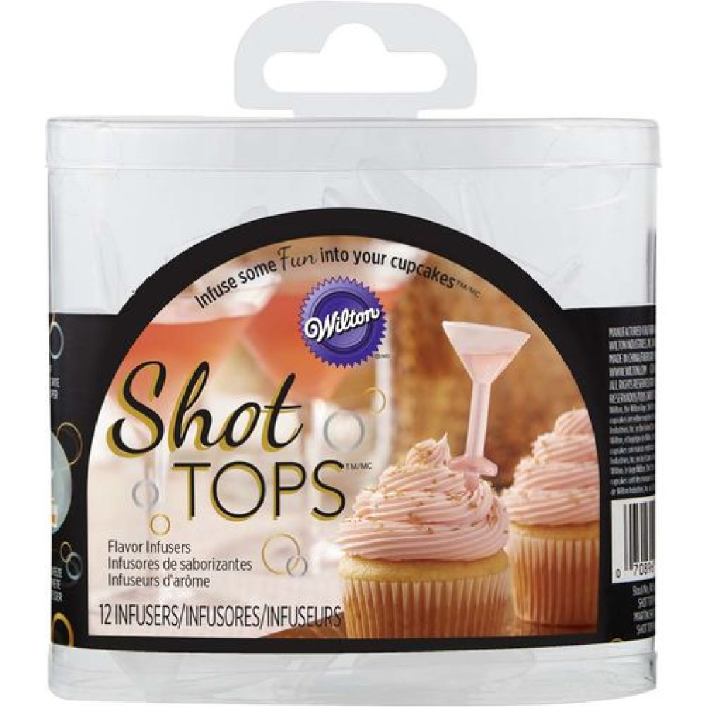 Juego shot tops martini x 12 pcs
