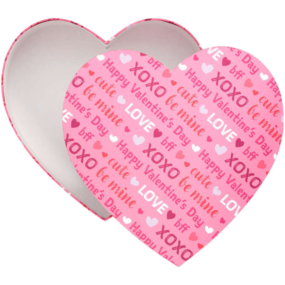 Caja en forma de corazón x und