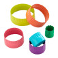Set cortadores doble redondos x 6 