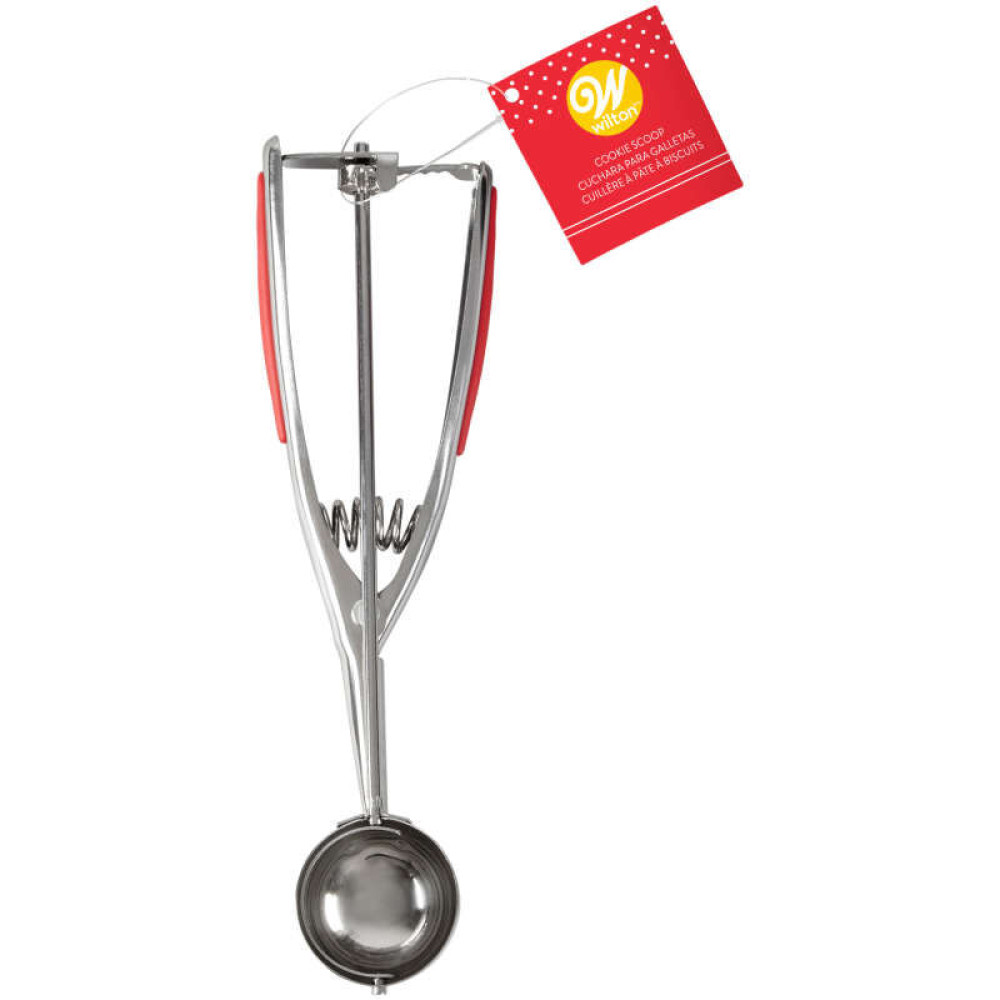 Cuchara para galletas roja