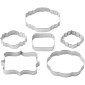 Juego cortadores para placas x 6