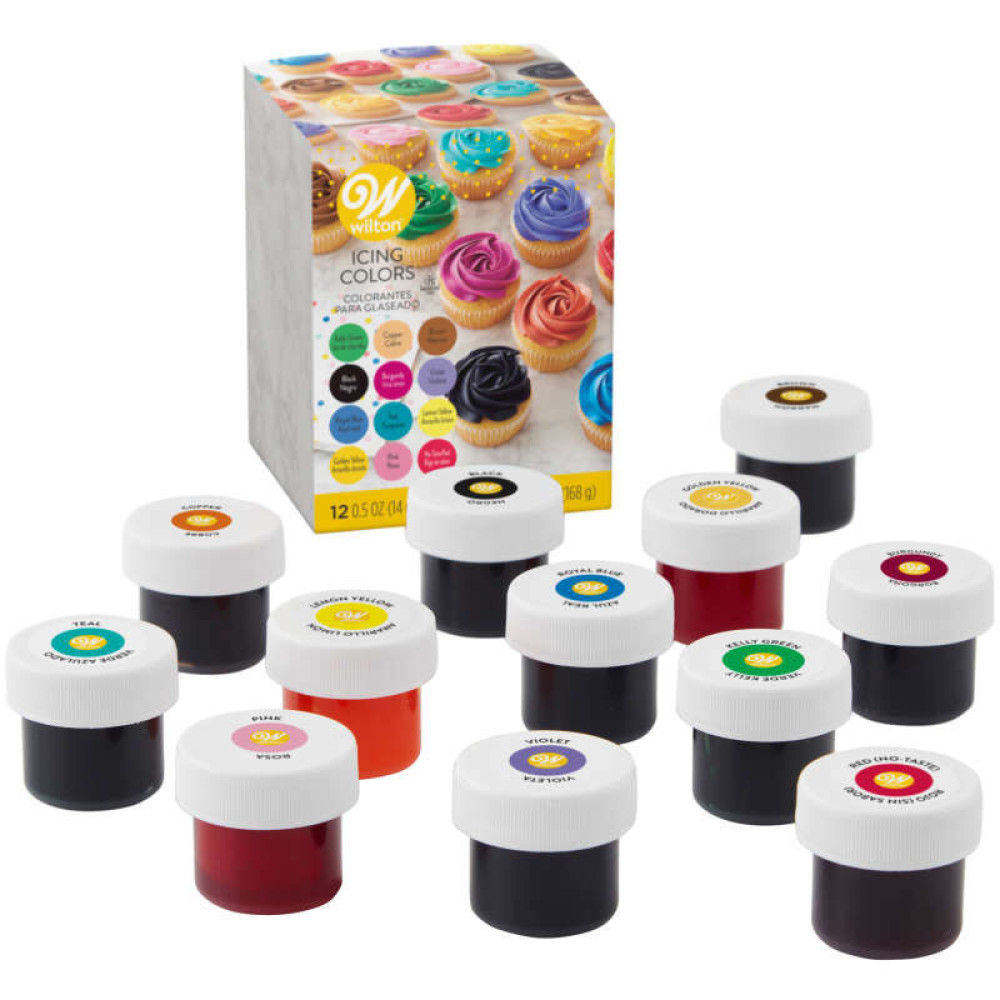 Colorantes- kit surtido 12