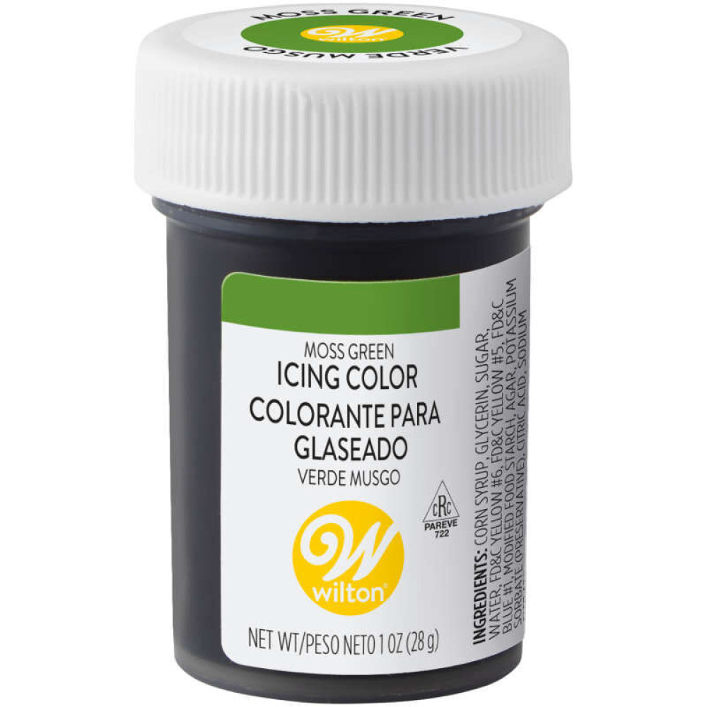 Colorante verde musgo x 1 oz