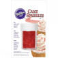 Brillantina comestible roja x 7.1 g