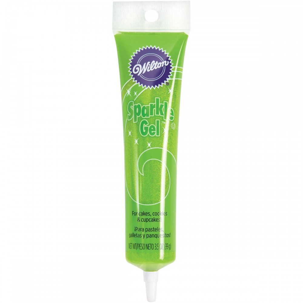 Gel escarchado verde claro x 99g