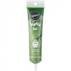 Gel escarchado verde x 99g