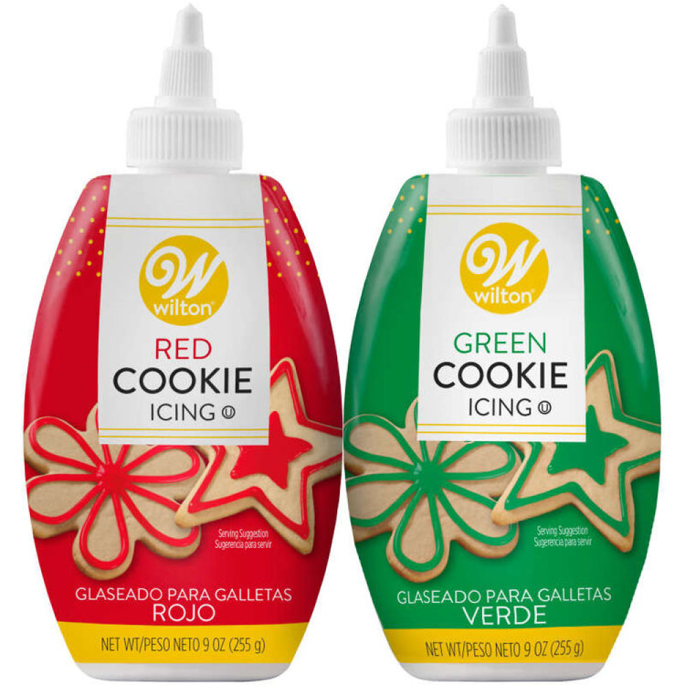 Icing verde y rojo x 9 Oz Icing verde y rojo x 9 Oz
