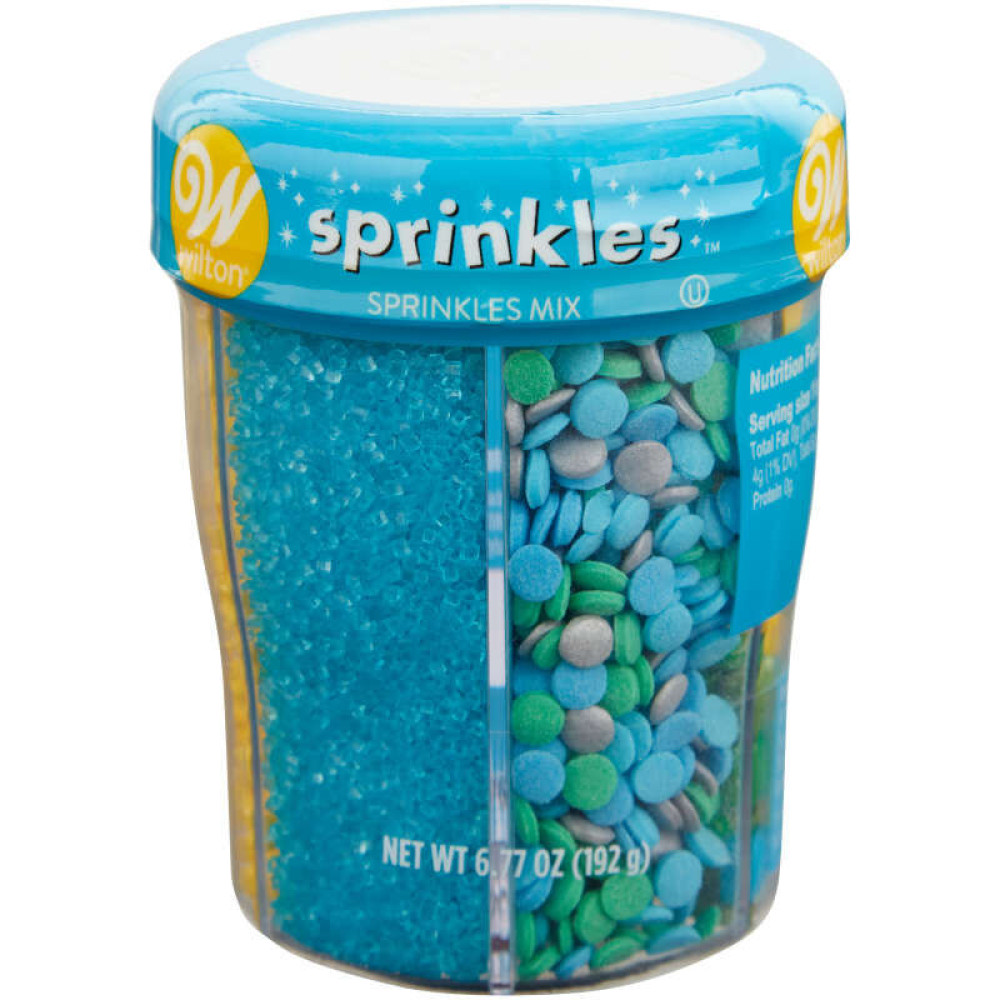 Mix Grageas azucar, azules y estrellas