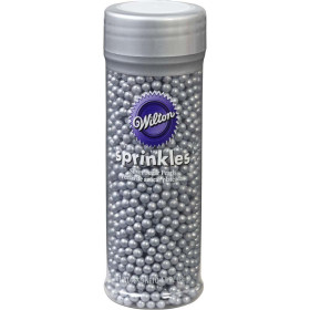 Perlas plateadas x 136g