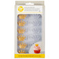 Decoracion coronas en glaseado x  18g