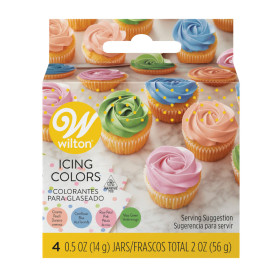 Colorantes pastel caja x 4 Und