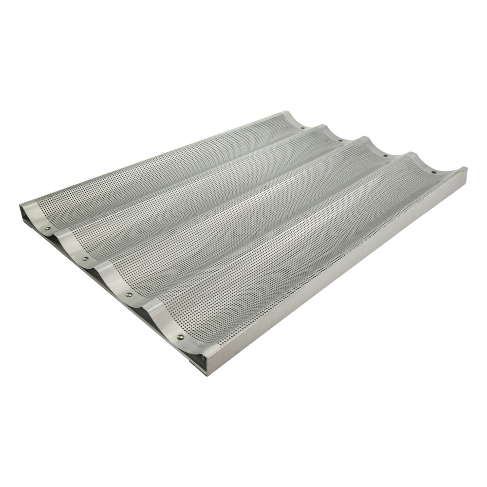 Bandeja para baguette 4 ranuras 46 cm 