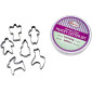 Cortadores galletas navidad x 6 pc