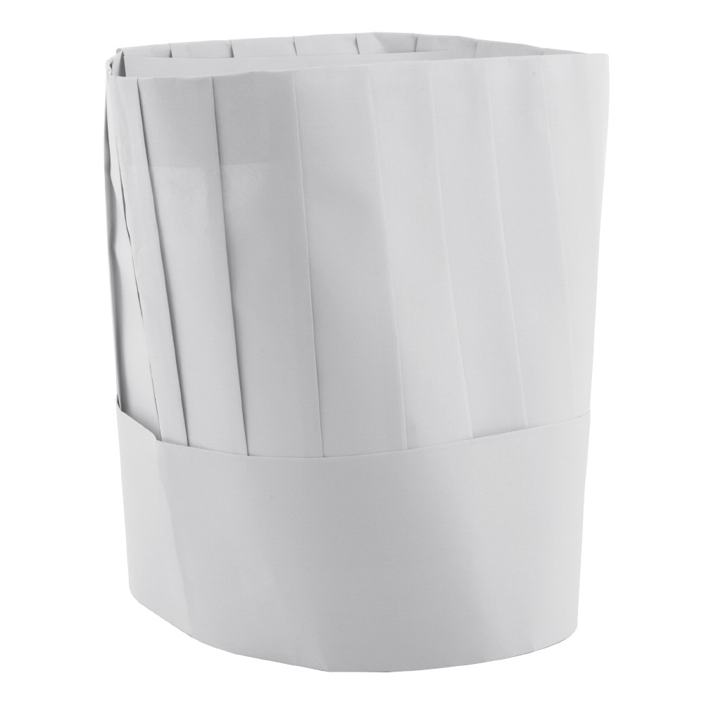 Gorros chef desechables x 10 und 