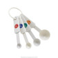 Cucharas medidoras plásticas x 4 und