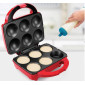 Máquina para cupcakes roja x 6 cavidades