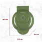 Maquina waffles personal 4" Verde Maquina waffles personal 4" Verde