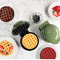 Maquina waffles personal 4" Verde Maquina waffles personal 4" Verde