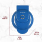 Maquina waffles personal 4" Azul Maquina waffles personal 4" Azul