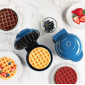 Maquina waffles personal 4" Azul Maquina waffles personal 4" Azul